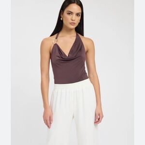 Kookai Char Cowl Top